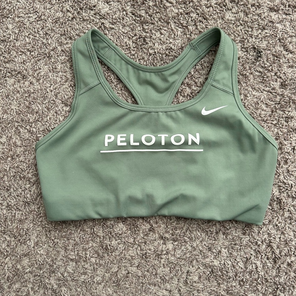 Peloton Green Sports Bra